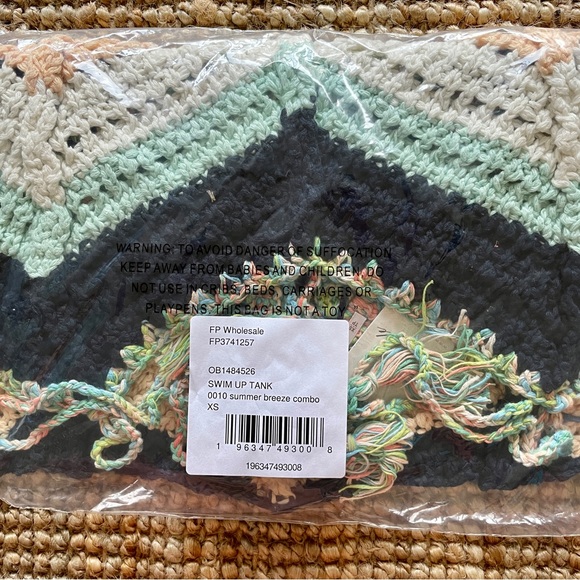 NEW Free People Swim Up Crop Tank Top - Picture 12 of 15